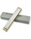 SWAN 天鵝牌 28 孔 高級複音重音 口琴 Harmonica
